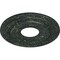 Ekena Millwork Lauren Medallion (Canopies up to 6 1/4"), 20 5/8"OD x 6 1/4"ID x 1 3/8"P, Painted Turtle Crackle CM20LNPTC - alternate 2